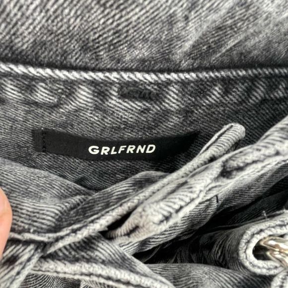Grlfnd- Denim High waist Grey jeans Sz XS - Picture 8 of 13